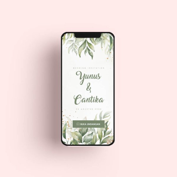 Undangan Website - Paket Exclusive Matcha