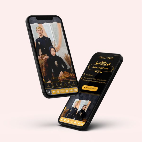 Undangan Website - Paket Exclusive Jawa Versi 2