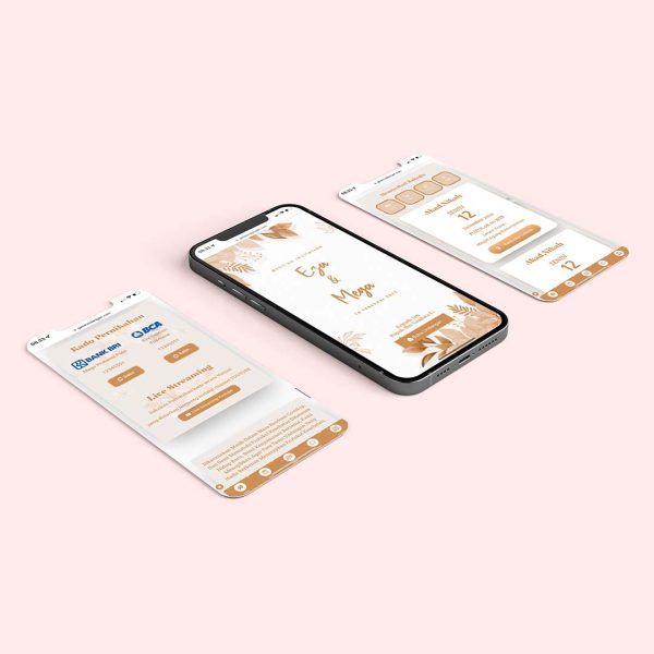 Katalog contoh undangan digital exclusive caramel - Gawe Undangan (3)