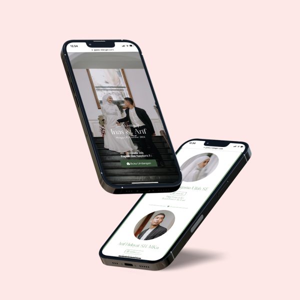 Undangan Website - Paket Basic Matcha
