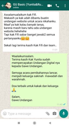 Testimoni Gawe Undangan website (4)