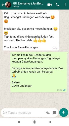 Testimoni Gawe Undangan website (5)